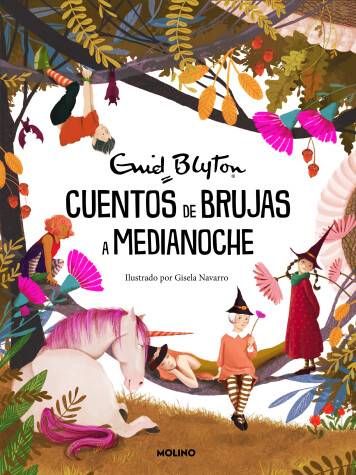 Book cover for Cuentos de brujas a medianoche / Tales of Tricks and Treats