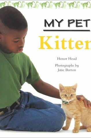 Cover of Kitten Sb-My Pet