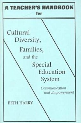 Cover of Cultural Diversity, Families and the Special Education System