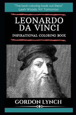 Cover of Leonardo Da Vinci Inspirational Coloring Book