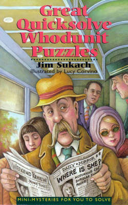 Book cover for Great Quicksolve Whodunit Puzzles