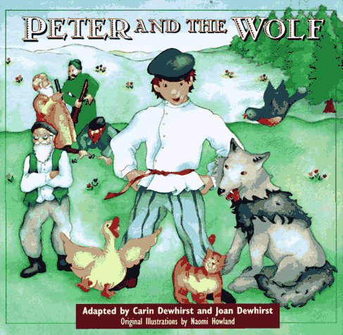 Book cover for Peter and the Wolf with CD