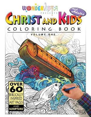 Cover of Christ and Kids and Adults Coloring Book