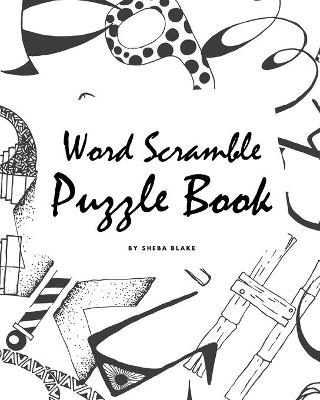 Book cover for Word Scramble Puzzle Book for Children (8x10 Puzzle Book / Activity Book)