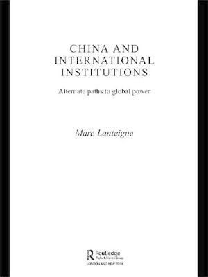 Book cover for China and International Institutions