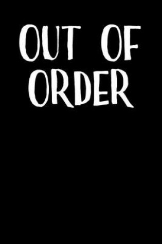 Cover of Out Of Order