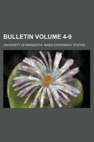 Cover of Bulletin Volume 4-9