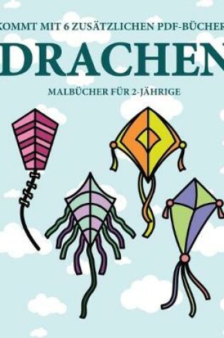 Cover of Malbücher für 2-Jährige (Drachen)