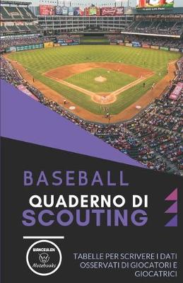 Book cover for Baseball. Quaderno Di Scouting