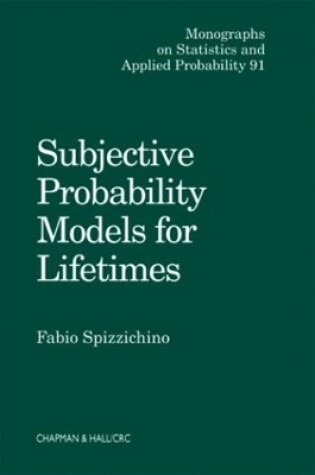 Cover of Subjective Probability Models for Lifetimes