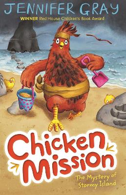 Book cover for Chicken Mission: The Mystery of Stormy Island