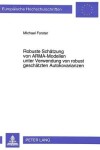 Book cover for Robuste Schaetzung Von Arma-Modellen Unter Verwendung Von Robust Geschaetzten Autokovarianzen