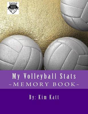 Book cover for My Volleyball Stats