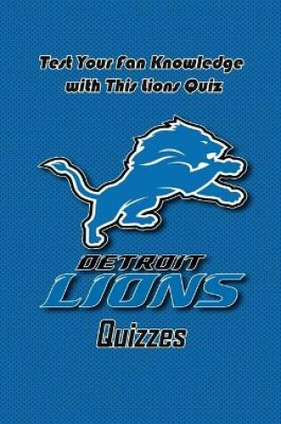 Cover of Detroit Lions Quizzes