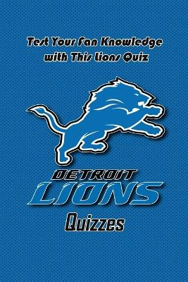Book cover for Detroit Lions Quizzes