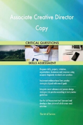 Cover of Associate Creative Director Copy Critical Questions Skills Assessment