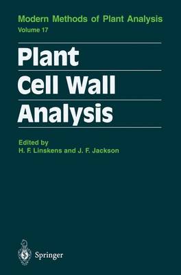 Book cover for Plant Cell Wall Analysis