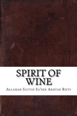 Cover of Spirit of Wine