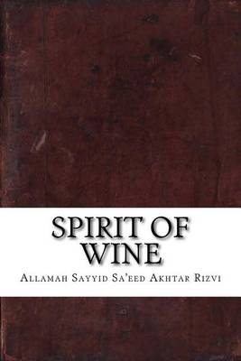 Book cover for Spirit of Wine