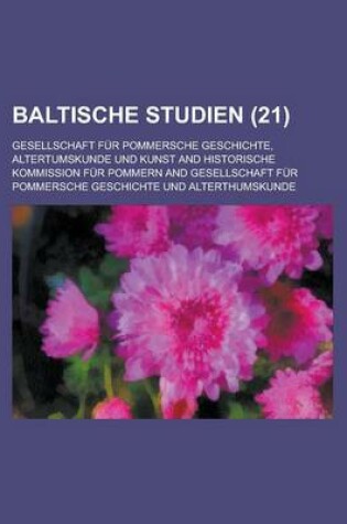 Cover of Baltische Studien (21 )