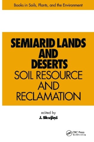 Cover of Semiarid Lands and Deserts