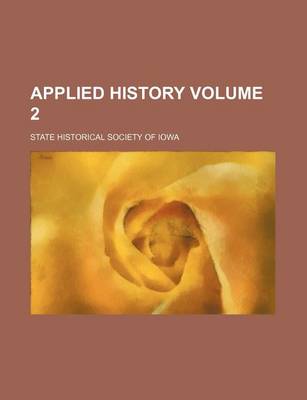 Book cover for Applied History Volume 2