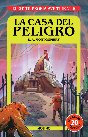 Book cover for La casa del peligro/ House of Danger