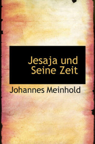 Cover of Jesaja Und Seine Zeit