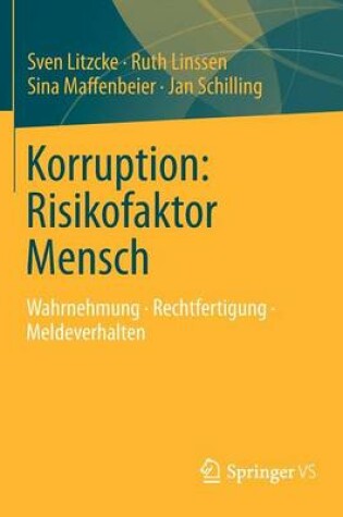 Cover of Korruption: Risikofaktor Mensch