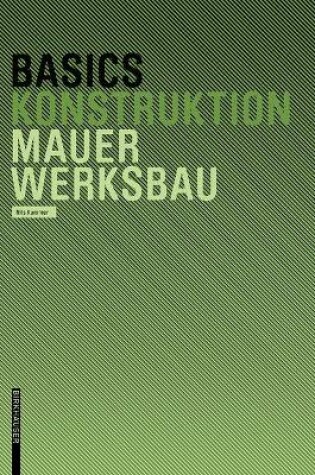 Cover of Basics Mauerwerksbau