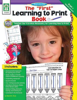 Book cover for The "first" Learning to Print Book, Grades Pk - K