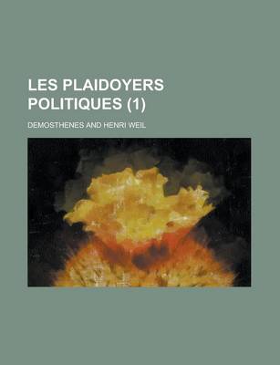 Book cover for Les Plaidoyers Politiques (1 )
