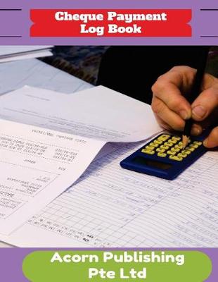 Book cover for Cheque Payment Log Book