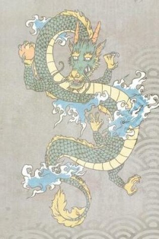 Cover of Water Dragon Print Grid Notebook