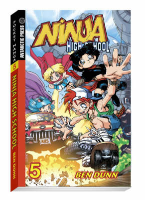 Book cover for Ninja High School Pocket Manga