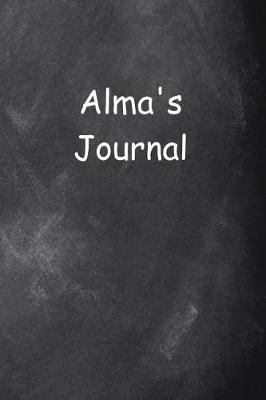 Cover of Alma Personalized Name Journal Custom Name Gift Idea Alma
