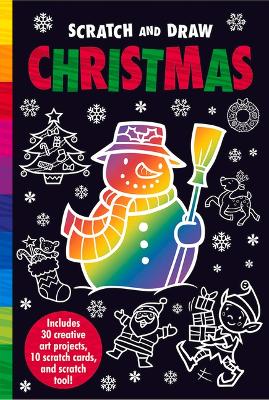 Book cover for Scratch and Draw Christmas