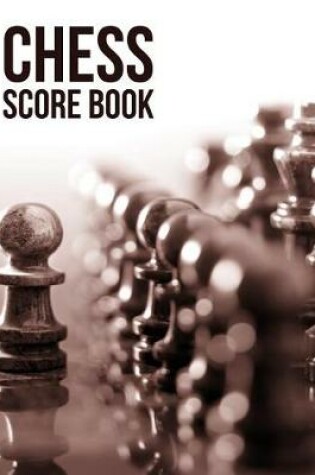 Cover of Chess Match Score Book