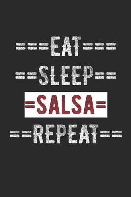 Book cover for Dancers Journal - Eat Sleep Salsa Repeat