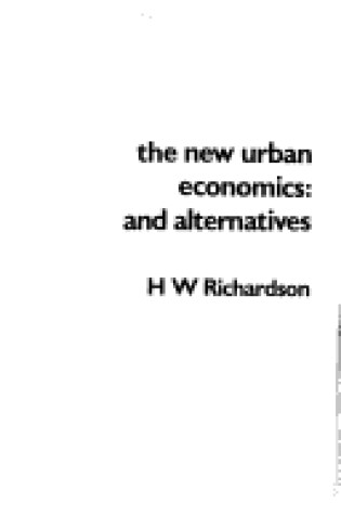 Cover of New Urban Economics