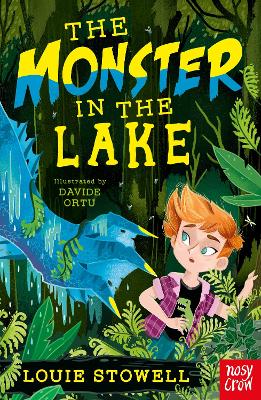 Book cover for The Monster in the Lake