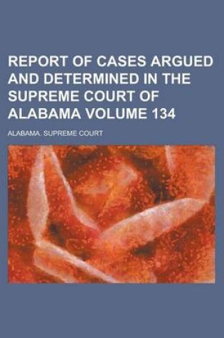 Cover of Report of Cases Argued and Determined in the Supreme Court of Alabama (72)