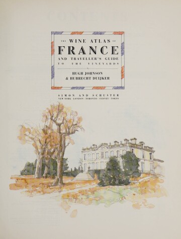 Book cover for The Wine Atlas of France