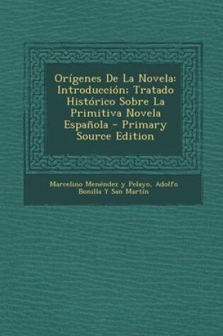 Cover of Origenes de La Novela