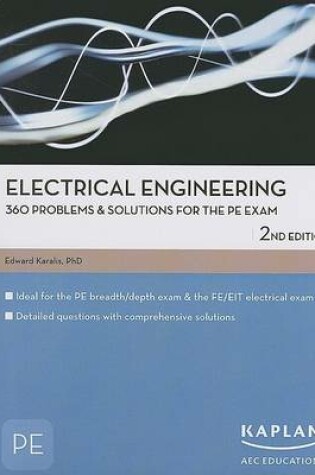 Cover of Electrical Engineering 360 Problems and Solutions for the PE Exam