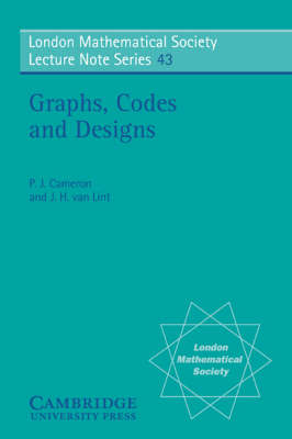 Cover of Graphs, Codes and Designs