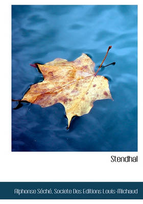 Book cover for Stendhal