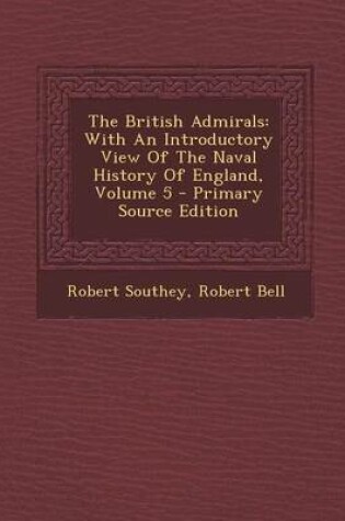 Cover of The British Admirals