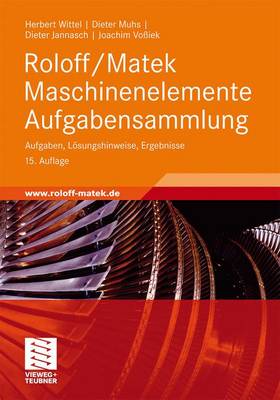 Book cover for Roloff/Matek Maschinenelemente Aufgabensammlung