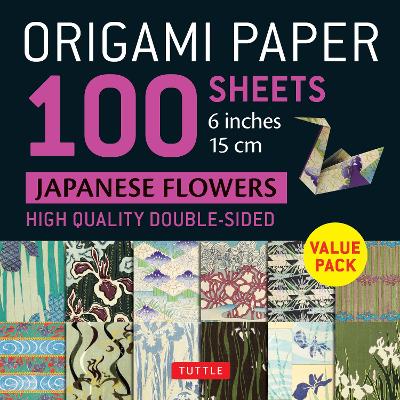 Cover of Origami Paper 100 Sheets Japanese Irises 6 (15 CM)